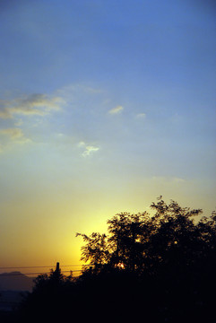 夕陽