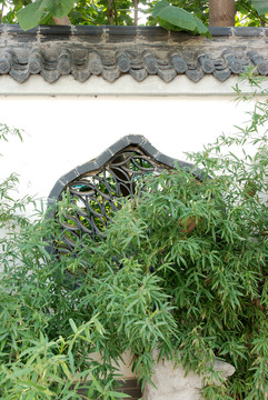 黛瓦白墻綠竹