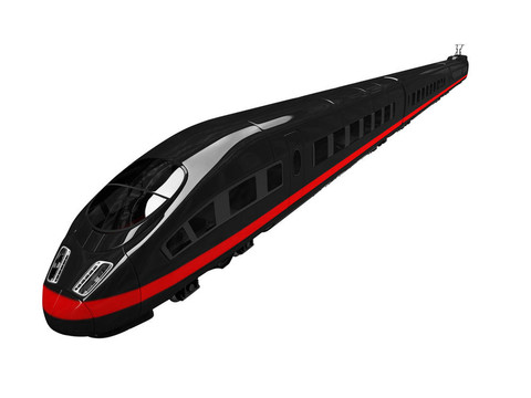 黑色列車隔離視圖