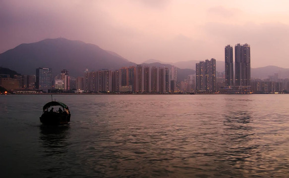 香港維多利亞海港城市