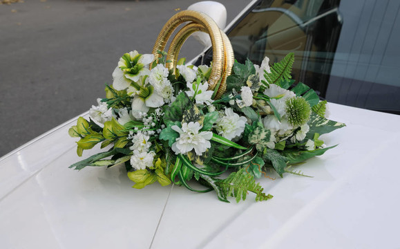 婚禮上的花環(huán)