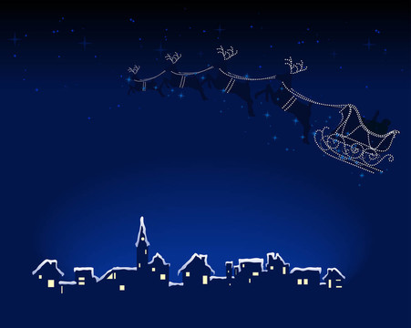 Santa來(lái)了