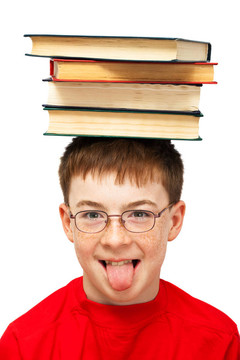 帶書的男孩