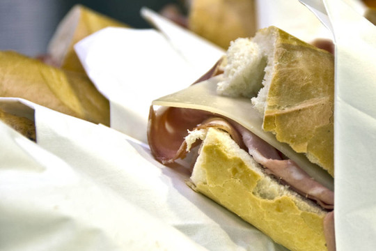 Pane e Mortadella；盧卡；意大利；十月2009
