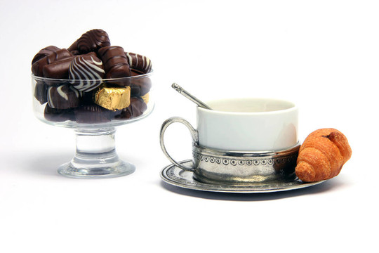 茶杯croisant巧克力