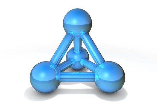 分子結(jié)構(gòu)的藍色