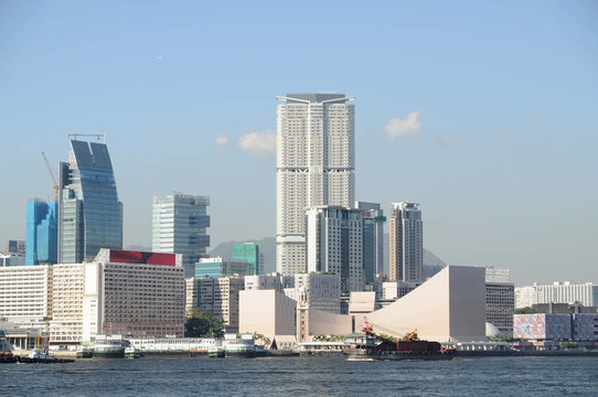 維多利亞港的Tsim Sha Tsui