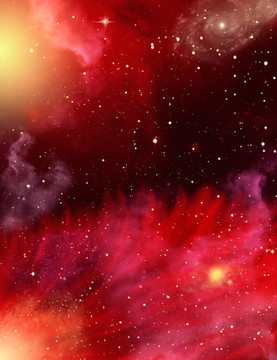 星星和Nebulae