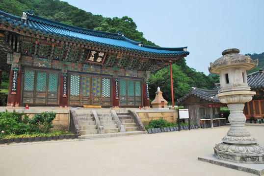 韓國的寺廟建筑