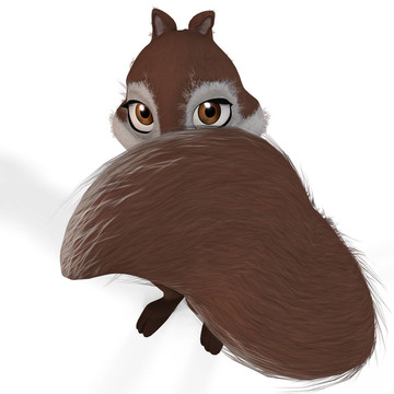 Toon Squirrel 08