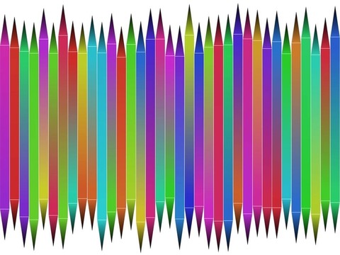 彩色蠟筆