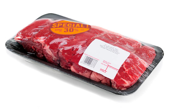 超市的肉