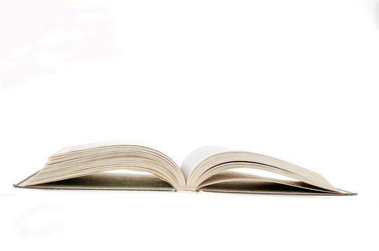 打開的書