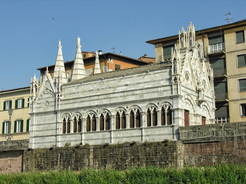 比薩；Chiesa della Spina