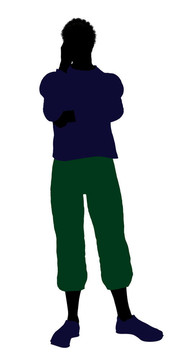 非洲裔美國(guó)人插畫