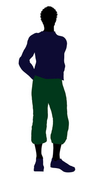非洲裔美國(guó)人插畫(huà)