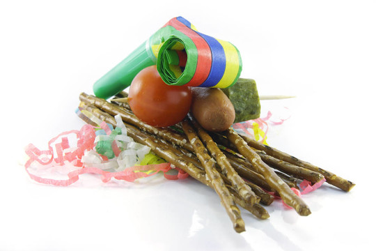 黨的鼓風(fēng)機(jī)和雞尾酒棒餅干