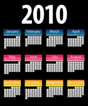日歷2010