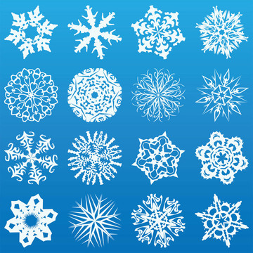16片雪花