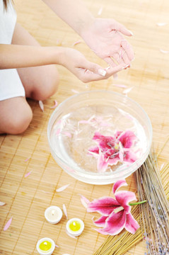 手溫泉美容治療
