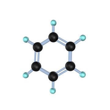 苯分子3d