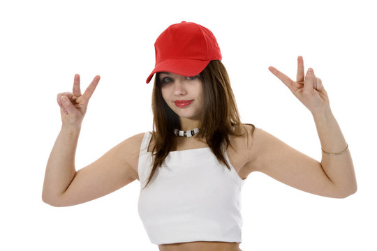 紅帽子里的情感女孩