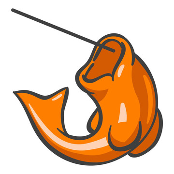橙色的魚