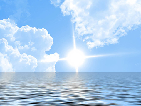 天空和大海