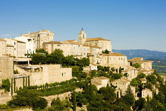 Gordes；普羅旺斯；法國(guó)