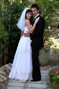 婚禮的夫婦