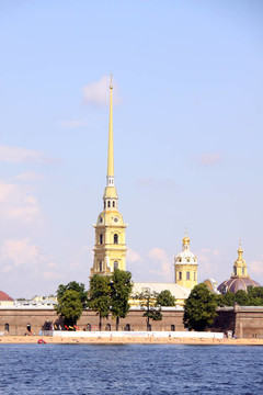 彼得保罗要塞；圣彼得堡；俄罗斯