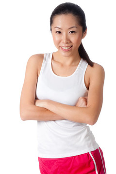 健身的女人