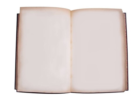 打開的書