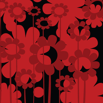 紅色花的圖標(biāo)