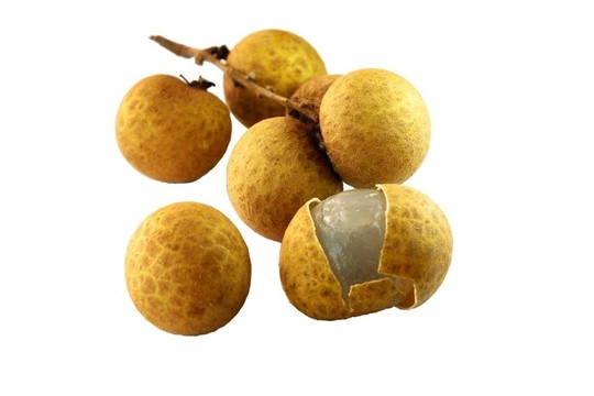隆安；lamyai泰國水果白色隔離