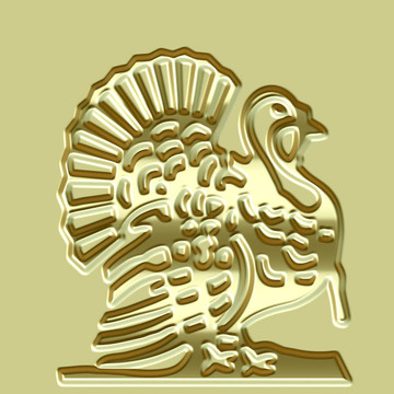 金色的土耳其板