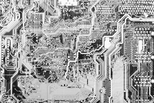 抽象單色電路背景