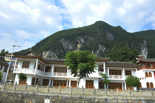鄉(xiāng)村小鎮(zhèn)民居