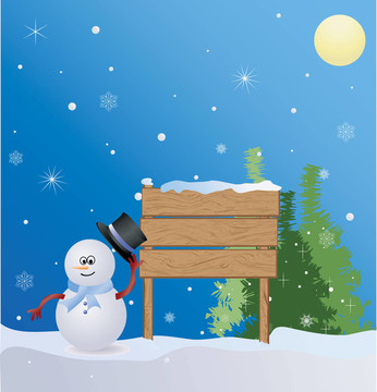圣誕雪人的地方