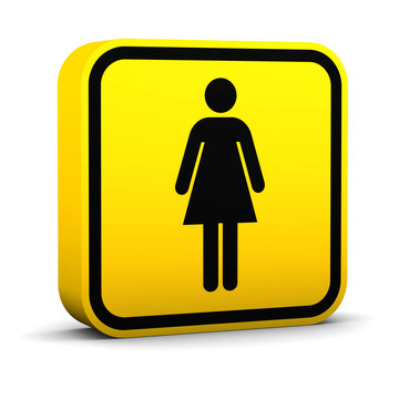 女廁所標(biāo)志