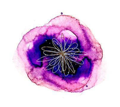 水彩花卉