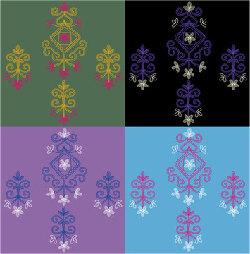 刺繡元素設(shè)計(jì)