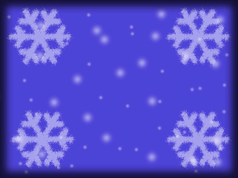 圣誕節(jié)的雪花
