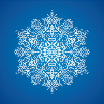 單詳細(xì)的雪花