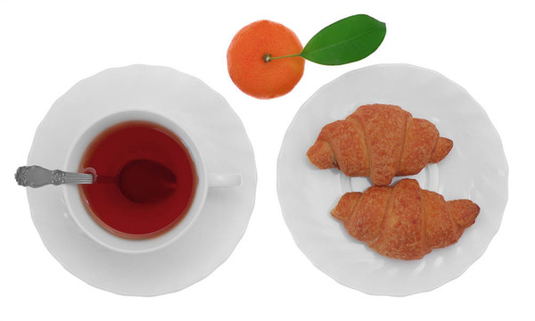 一杯茶牛角包和普通話