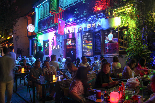 南長(zhǎng)街 夜色