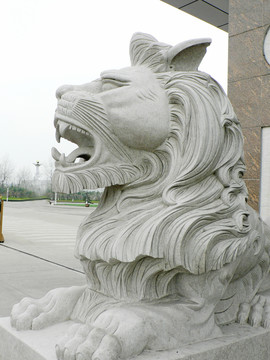 獅子石雕