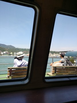 窗外