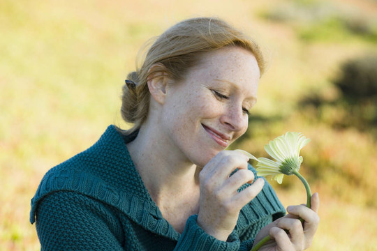 與Flower在外面的女人