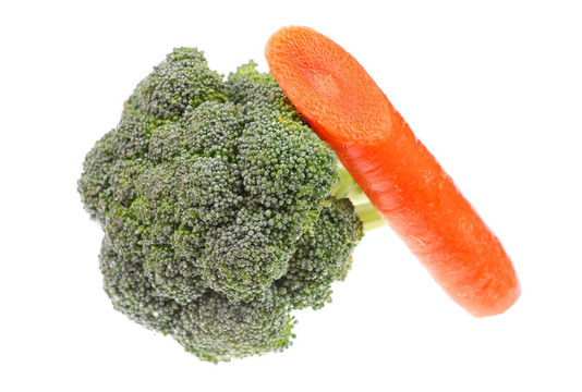 西蘭花和carrot